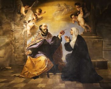St Monica and St Augustine