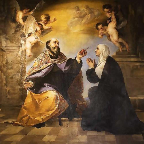 St Monica and St Augustine